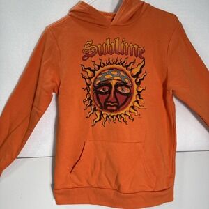 Boys Hoodie Sublime ORANGE‎ SIZE 14/16
